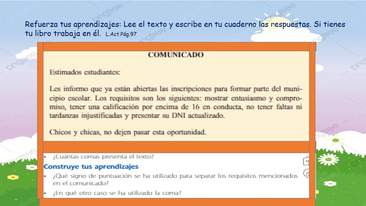 Uso De La Coma ENUMERATIVA Y VOCATIVA 3er Grado 13 07 20 YouTube