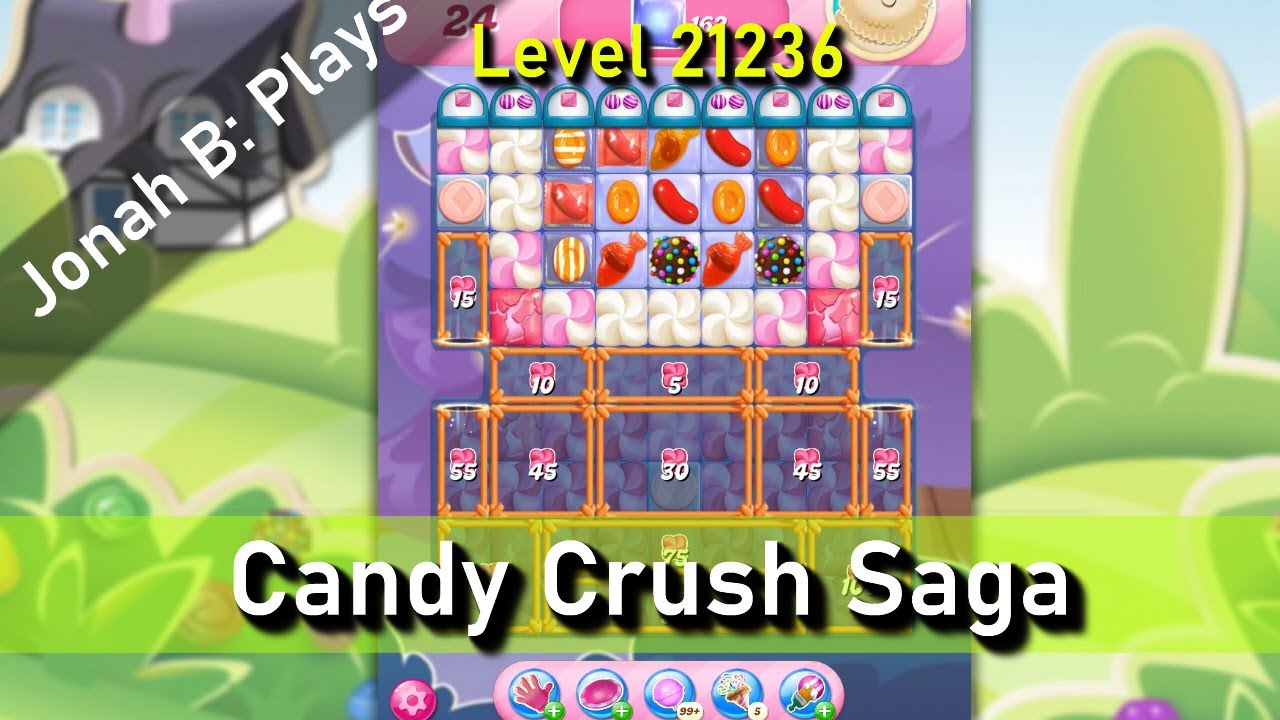 Candy Crush Saga Level 21236 - YouTube