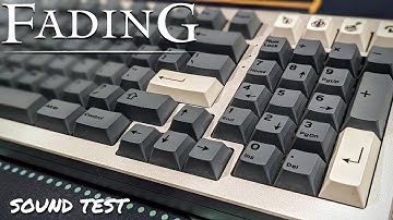 Monsgeek M2 Domikey Astronaut Fading Keycap Set #soundtest #mechanicalkeyboards #thocky #creamy
