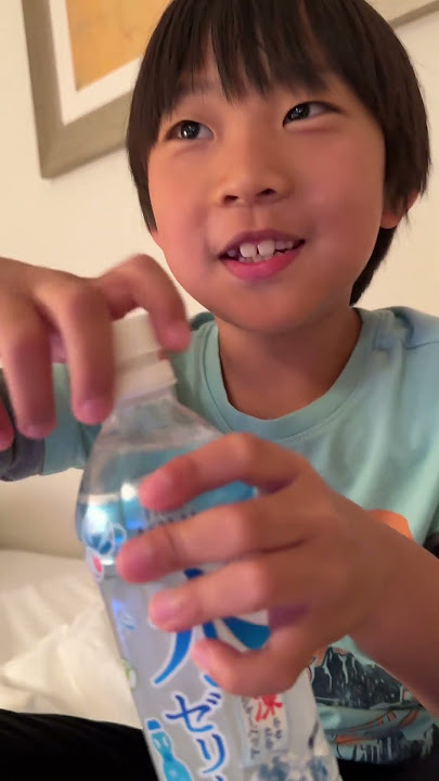 Jelly Water?!?! This was so good - ramune flavored jelly water