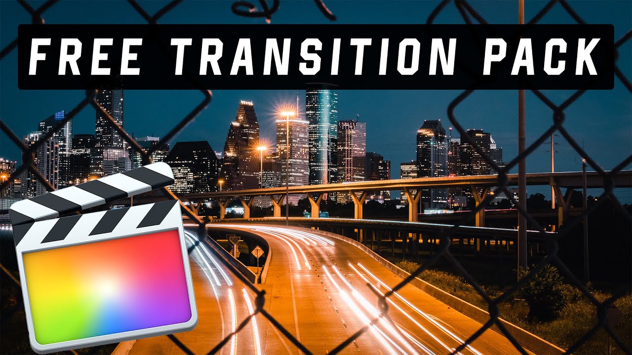 final cut pro x transitions pack free