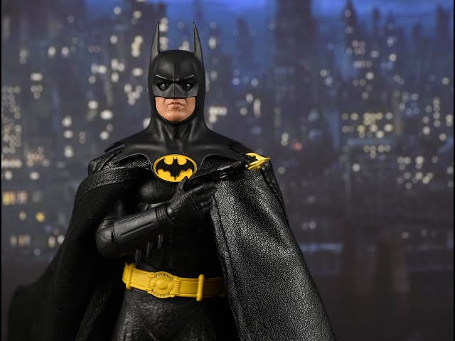 MEZCO BATMAN 1989 バットマン 1/12 アクションフィギュア Mezco Batman 1989 Michael Keaton 1/12 Action Figure In Stock