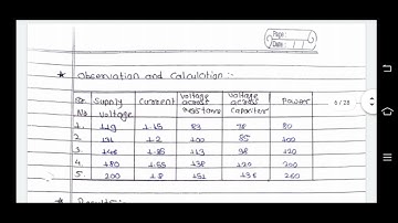 ECI MANAUL ANSWER PRACTICAL NO 3 USE VOLTMETER, AMMETER, WATTMETER TO DETERMINE ACTIVE.........