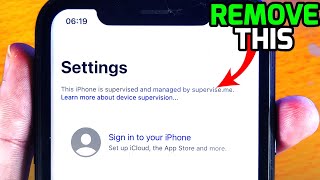 How To REMOVE Supervised/Supervision Mode on iPhone/iPad/iPod [ALL iOS]