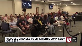 East Lansing residents protest proposed Human Rights Ordinance changes