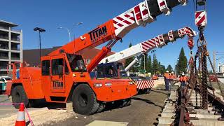 Freo rail replacement (time lapse)