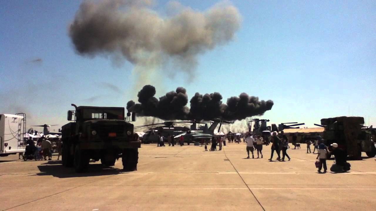 2011 Mcas Miramar Airshow Magtf Napalm Run Youtube