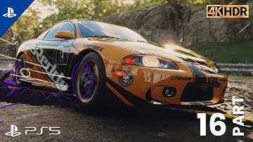 Need For  Speed Unbound Gameplay PS5 4k -  NFS Unbound PS5 Walkthrough Part 16