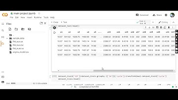 Machine Learning-Based Predictive Analytics For Aircraft Engine