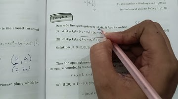 Open and Closed Sets in Metric Spaces Chapter 5 REAL ANALYSIS semester 5