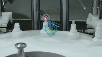 Monoblock Plastic Bottle Filling Plugging and Capping Machine for Eye Drops, Ear Drops, Nasal Drops