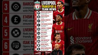 LIVERPOOL TRANSFER NEWS TODAY | LATEST CONFIRMED TRANSFER NEWS AND RUMOURS UPDATED AUGUST 10