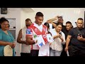 Vili's Jersey presentation
