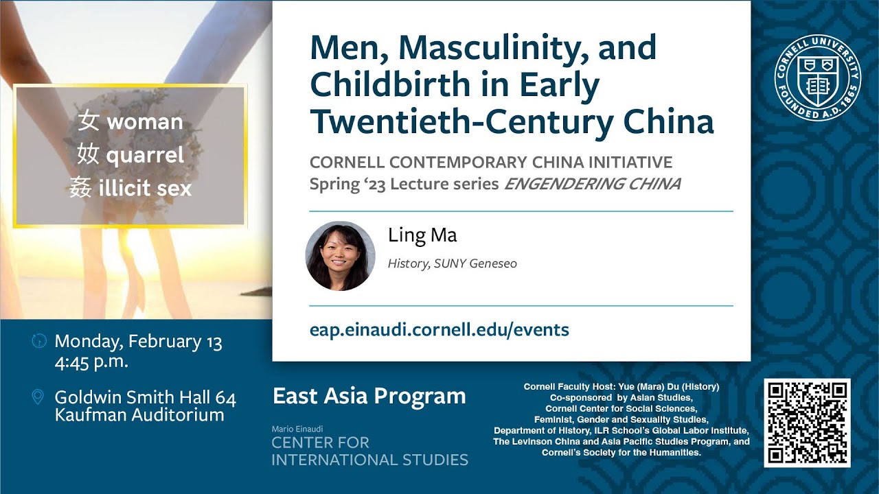 CCCI Men, Masculinity, and Childbirth in early Twentieth-Century China