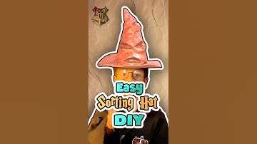 Easy sorting hat diy #boltitopi #sortinghat #harrypotterdiy