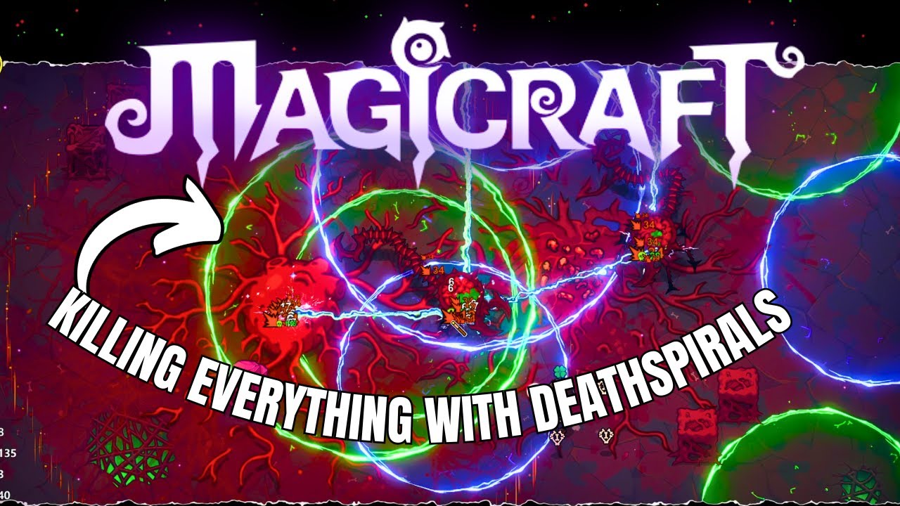 (ENDLESS SPELL COMBINATIONS) Magicraft Gameplay (First Impressions ...