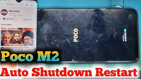 Poco M2 Auto Shutdown Restart, Problem Solution, By HM Tec