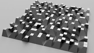 [Basic] #007 : Random Square Structure | Rhino Grasshopper Intermediate Tutorial