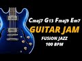 Fusion Jazz Backing Track | C Major | 100 BPM | Jam Track
