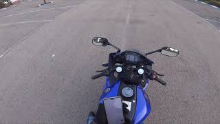 SportBike slow speed maneuvering day 2