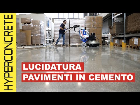 Video: Il pavimento in cemento lucidato è scivoloso?