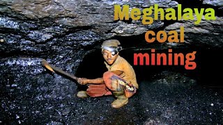 Indian Coal Mining In Meghalaya | Fully Manual Processing Mining