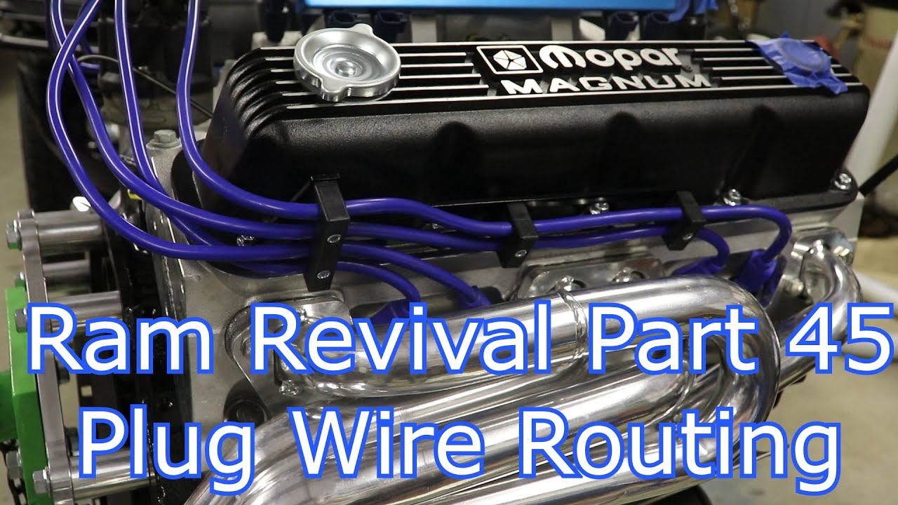 Ram Revival Part 45: Spark Plug Wire Routing with R&M Specialties