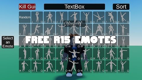 FREE *FE* r15 emotes script!
