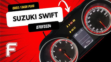 Suzuki Swift Instrument Cluster Programming (NEC D70F3524) with FORZA 614  |  OBD2 & Bench Mode