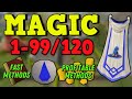 199120 magic guide 2022  fastest methods  money makers  runescape 3