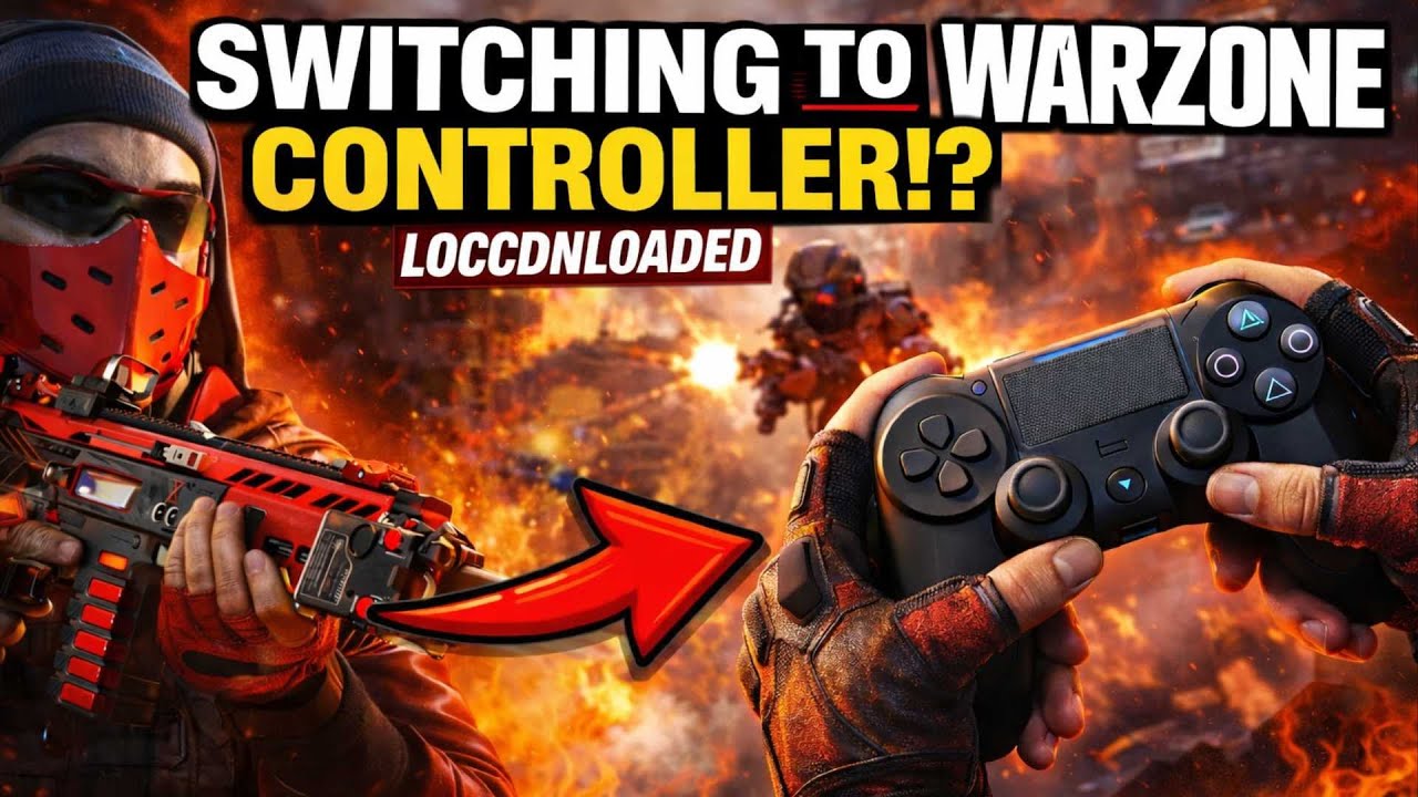 Day 2: Learning how to play Warzone on Controller?!?!