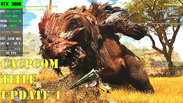 Monster Hunter Wilds Title Update 4 Performance Update