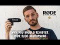 Why You Should Register Your Rode Mic