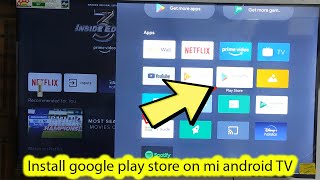 How to install google play store on MI android TV screenshot 4