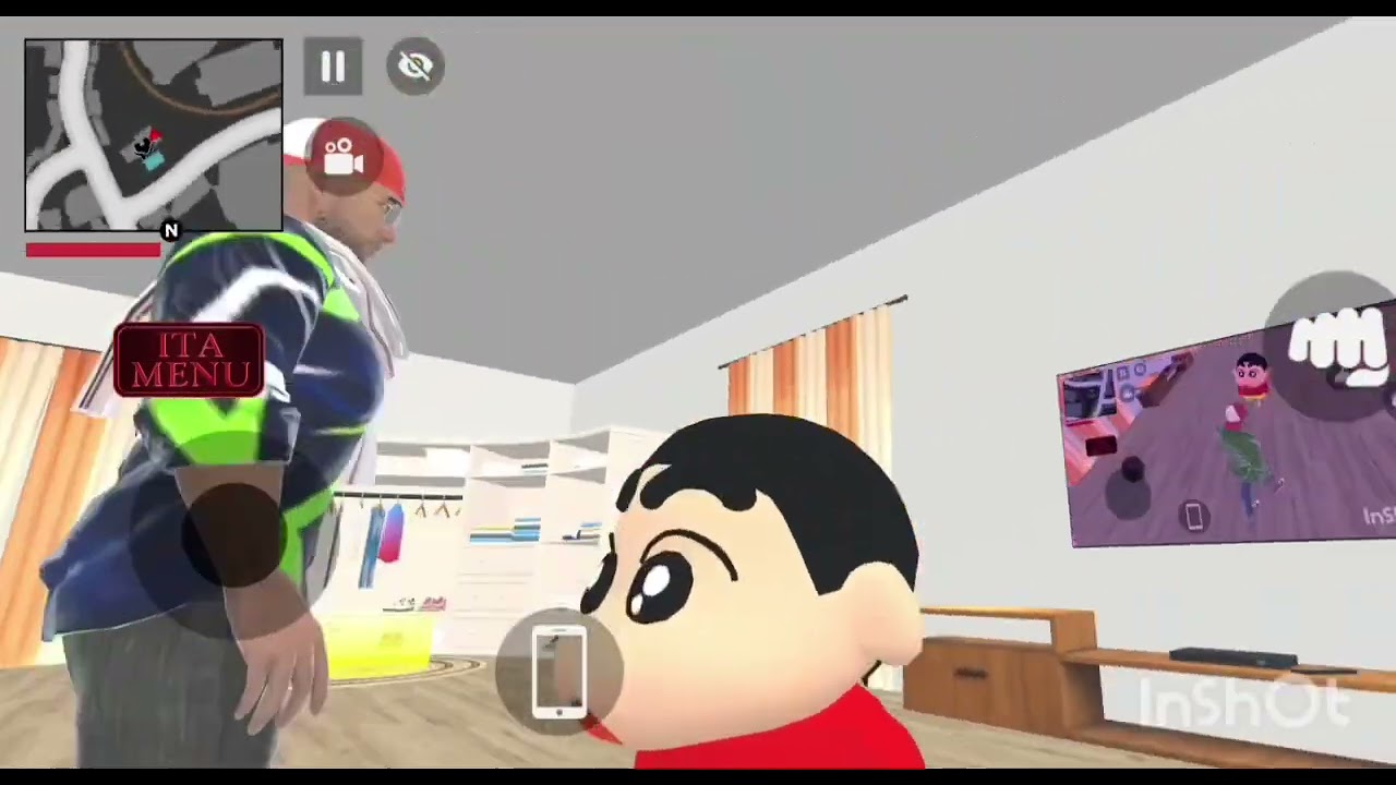 Jack ഉം shinchan ഉം Village ലേക്ക് താമസം മാറി 😱