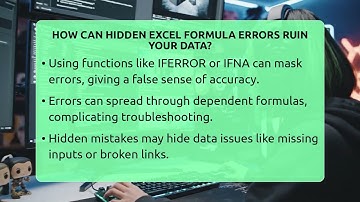 How Can Hidden Excel Formula Errors Ruin Your Data? - Docs and Sheets Pro