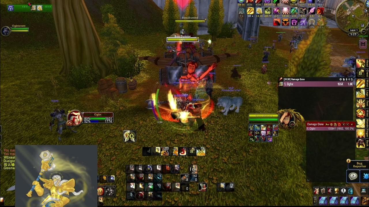 PTR TESTING RET ROTATIONS [WoW SoD P4 PTR] YouTube