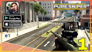 Pure Sniper Gameplay Walkthrough (Android, iOS) - Part 1 screenshot 5