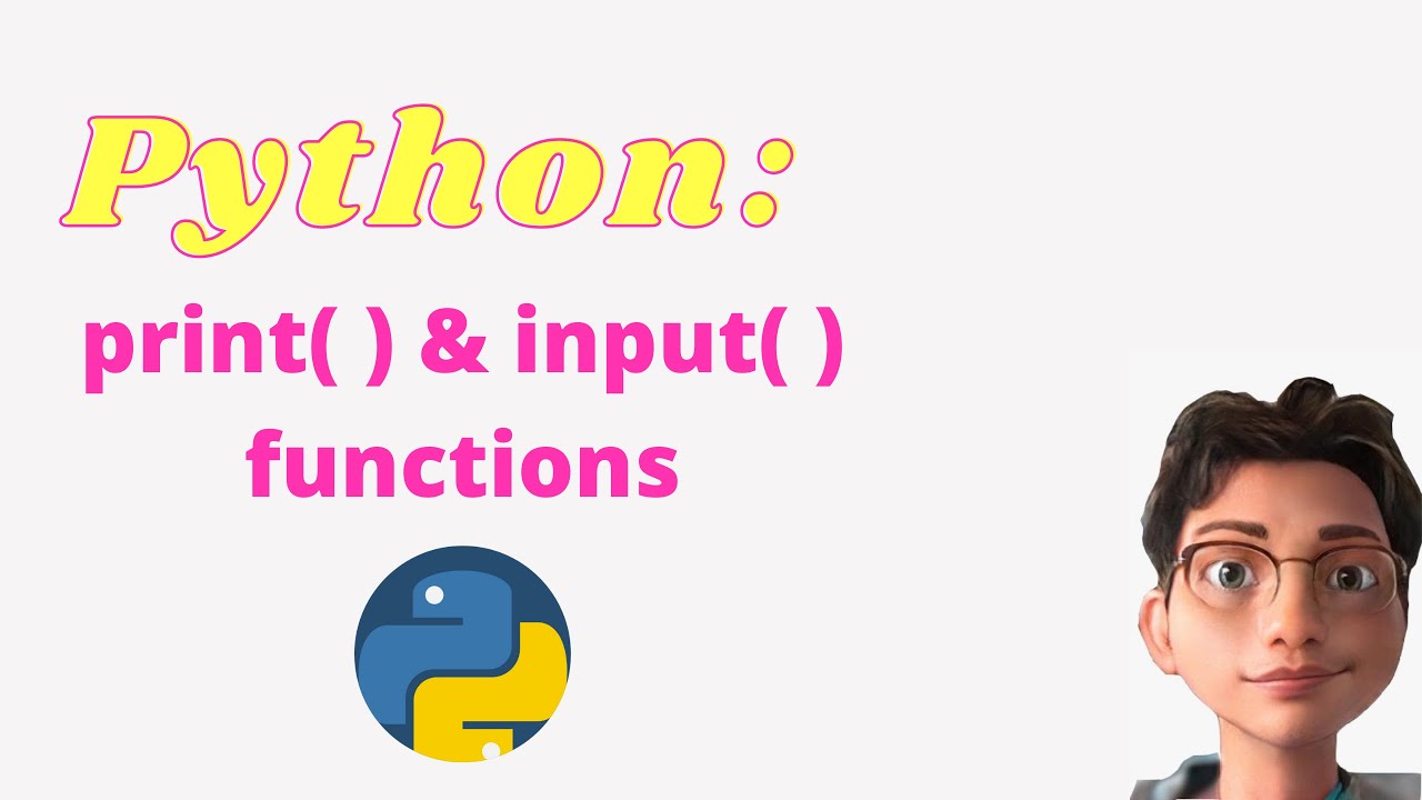Belajar Python 3 Print Input Function YouTube Belajar Python 3 Print Input Function YouTube