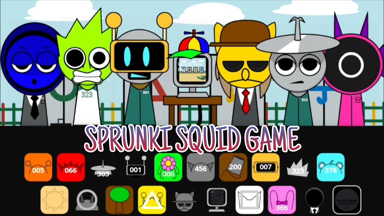 SPRUNKI SQUID GAME 