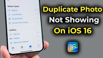 How To Fix Duplicate Photo/Album Not Showing on iOS 16? Apple info