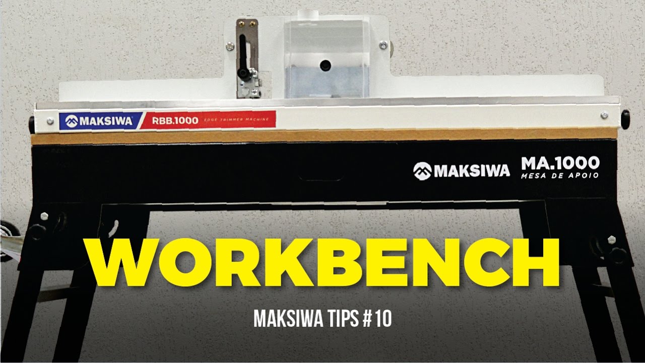 Maksiwa MA.1000 | Portable Workbench for Edge Banding