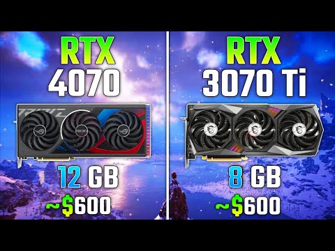 NVIDIA RTX 4070 vs RTX 3070 Ti | Test in 7 Games