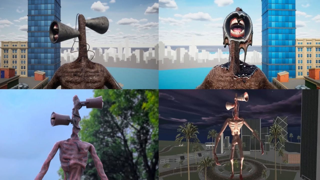 Siren Head - Coffin Dance Song Battle #sirenhead #househead