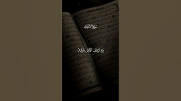 سوره المزمل #المصحف #اكسبلور #القزابري #لايك #حالات_واتس