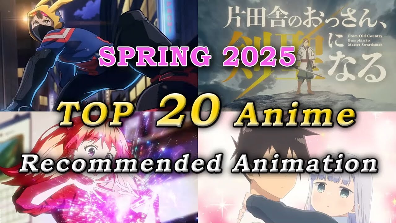Top 20 Must-Watch Spring 2025 Anime You Need to See - YouTube