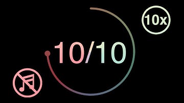 10/10 - 10 Minute Timer - 10 Minute Break - Pomodoro Countdown Timer