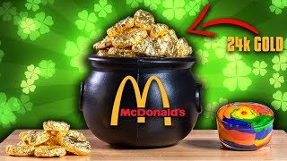$1500 Mcdonald's Nuggets (24k Gold) - Epic Meal Time