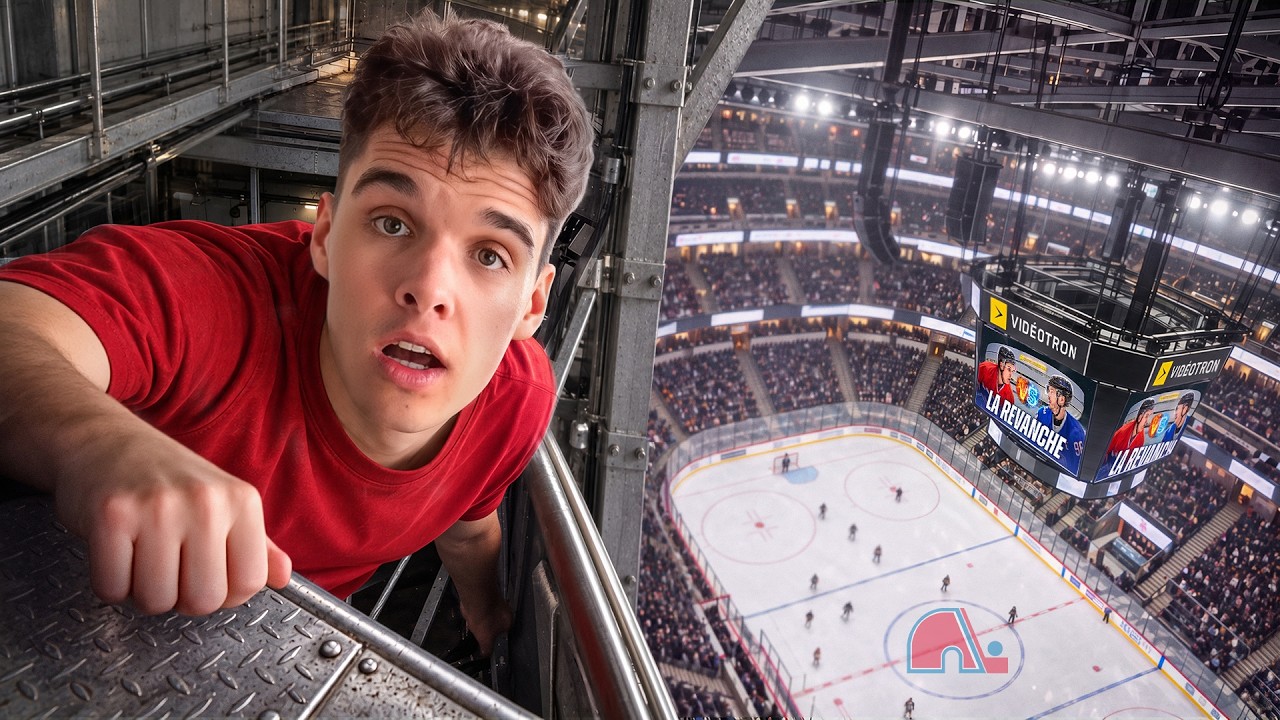 J'ai visité le Centre Vidéotron avec Olivier Primeau