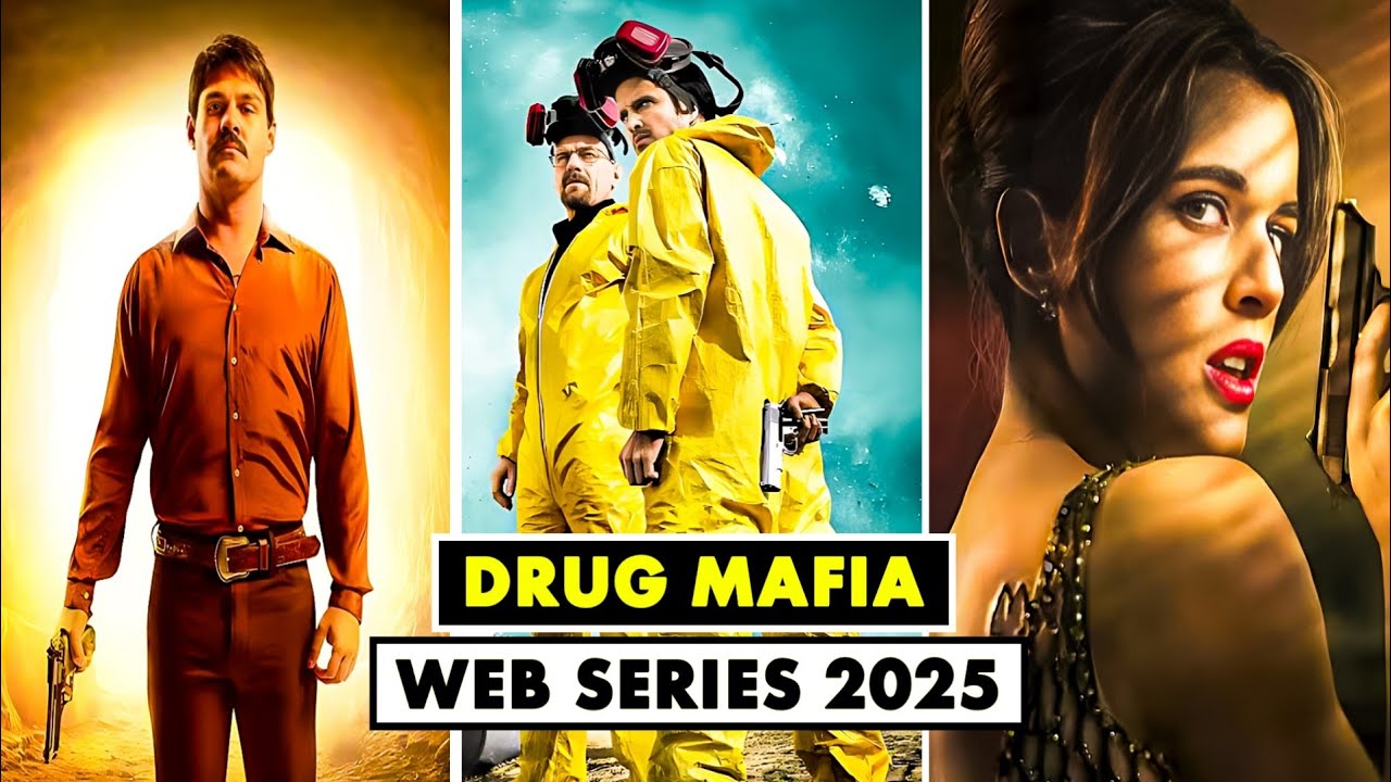 BREAKING BAD जैसी 7 बेहतरीन Web Series in Hindi Dubbed 2025 | Top Web Series Like Breaking Bad